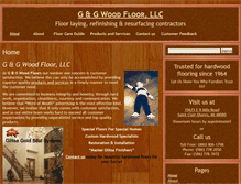 Tablet Screenshot of gandgfloorco.com
